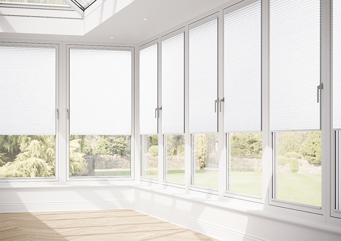 Obscura, Crystal White - Stick Fit Honeycomb Blind - Image 13
